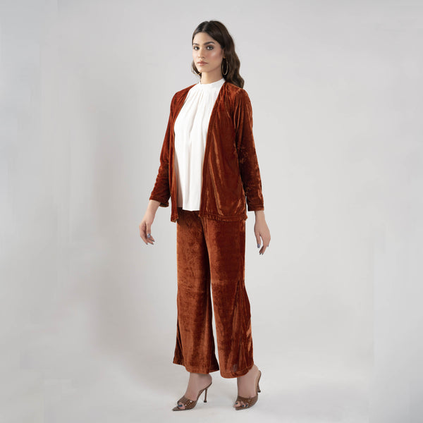 BROWN TWO PIECE SUIT (SWI2310SU16)